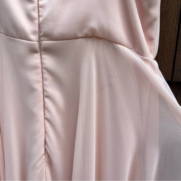 Lulu’s All About Love Blush Pink Formal Maxi Dress Size Medium - Picture 16 of 16
